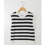 [100-130]【2点セット】アイレット柄ニットベストセット | a.v.v【KIDS】 | 詳細画像7 