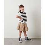 [140-150]【2点セット】アイレット柄ニットベストセット | a.v.v【KIDS】 | 詳細画像19 