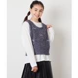 [120-160]リボンヤーンニットベストセット | a.v.v【KIDS】 | 詳細画像21 