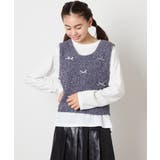 [120-160]リボンヤーンニットベストセット | a.v.v【KIDS】 | 詳細画像22 