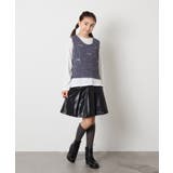 [120-160]リボンヤーンニットベストセット | a.v.v【KIDS】 | 詳細画像25 