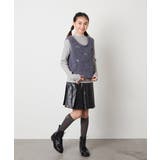 [120-160]リボンヤーンニットベストセット | a.v.v【KIDS】 | 詳細画像32 