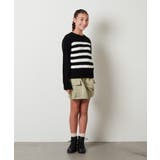 [100-130]ケーブル編みボーダーニット | a.v.v【KIDS】 | 詳細画像14 