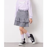 [110-150]ギンガムフリルスカート | a.v.v【KIDS】 | 詳細画像3 