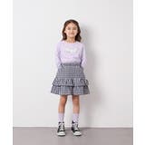 [110-150]ギンガムフリルスカート | a.v.v【KIDS】 | 詳細画像4 