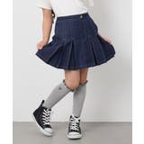 [120-130]インパン付きタックプリーツスカート | a.v.v【KIDS】 | 詳細画像1 