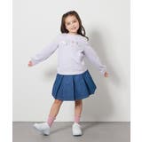 [120-130]ビジュー付きデニムタックスカート | a.v.v【KIDS】 | 詳細画像12 