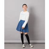 [120-130]ビジュー付きデニムタックスカート | a.v.v【KIDS】 | 詳細画像30 