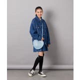 [120-130]ビジュー付きデニムタックスカート | a.v.v【KIDS】 | 詳細画像36 