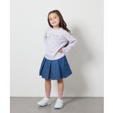 [140-150]ビジュー付きデニムタックスカート | a.v.v【KIDS】 | 詳細画像13 