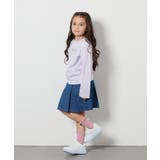 [140-150]ビジュー付きデニムタックスカート | a.v.v【KIDS】 | 詳細画像14 