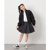 [140-150]ビジュー付きデニムタックスカート | a.v.v【KIDS】 | 詳細画像21 