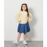 [140-150]ビジュー付きデニムタックスカート | a.v.v【KIDS】 | 詳細画像8 