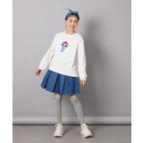 [160]ビジュー付きデニムタックスカート | a.v.v【KIDS】 | 詳細画像21 