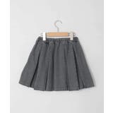 [120-160]ビジューデニムプリーツスカート | a.v.v【KIDS】 | 詳細画像14 