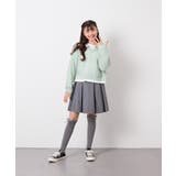 [120-160]ビジューデニムプリーツスカート | a.v.v【KIDS】 | 詳細画像24 