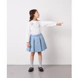 [120-160]ビジューデニムプリーツスカート | a.v.v【KIDS】 | 詳細画像5 