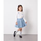 [120-160]ビジューデニムプリーツスカート | a.v.v【KIDS】 | 詳細画像7 