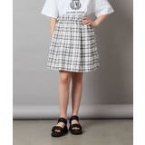 [140-150]タック＆ギャザーフレアスカート | a.v.v【KIDS】 | 詳細画像9 