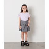 [120-160]［インパン付］フロントレースアップスカート | a.v.v【KIDS】 | 詳細画像10 