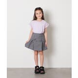 [120-160]［インパン付］フロントレースアップスカート | a.v.v【KIDS】 | 詳細画像11 