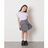 [120-160]［インパン付］フロントレースアップスカート | a.v.v【KIDS】 | 詳細画像12 