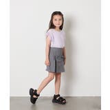 [120-160]［インパン付］フロントレースアップスカート | a.v.v【KIDS】 | 詳細画像13 