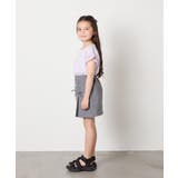 [120-160]［インパン付］フロントレースアップスカート | a.v.v【KIDS】 | 詳細画像14 