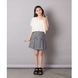 [120-160]［インパン付］フロントレースアップスカート | a.v.v【KIDS】 | 詳細画像17 