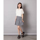 [120-160]［インパン付］フロントレースアップスカート | a.v.v【KIDS】 | 詳細画像19 