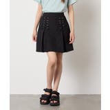 [120-160]［インパン付］フロントレースアップスカート | a.v.v【KIDS】 | 詳細画像22 