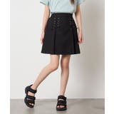 [120-160]［インパン付］フロントレースアップスカート | a.v.v【KIDS】 | 詳細画像23 