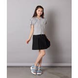 [120-160]［インパン付］フロントレースアップスカート | a.v.v【KIDS】 | 詳細画像26 