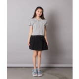 [120-160]［インパン付］フロントレースアップスカート | a.v.v【KIDS】 | 詳細画像27 