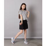 [120-160]［インパン付］フロントレースアップスカート | a.v.v【KIDS】 | 詳細画像28 