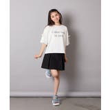 [120-160]［インパン付］フロントレースアップスカート | a.v.v【KIDS】 | 詳細画像37 