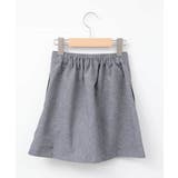 [120-160]［インパン付］フロントレースアップスカート | a.v.v【KIDS】 | 詳細画像40 