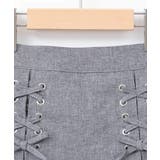 [120-160]［インパン付］フロントレースアップスカート | a.v.v【KIDS】 | 詳細画像42 