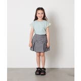 [120-160]［インパン付］フロントレースアップスカート | a.v.v【KIDS】 | 詳細画像6 