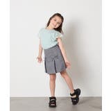 [120-160]［インパン付］フロントレースアップスカート | a.v.v【KIDS】 | 詳細画像7 