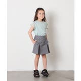 [120-160]［インパン付］フロントレースアップスカート | a.v.v【KIDS】 | 詳細画像8 