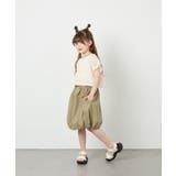 [130-160]【冷感/速乾】裾ドロストスカート | a.v.v【KIDS】 | 詳細画像7 
