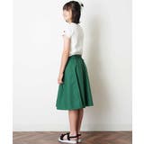 [100-130]バックレースアップフレアスカート | a.v.v【KIDS】 | 詳細画像9 