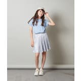 [100-130]サテンプリーツスカート | a.v.v【KIDS】 | 詳細画像10 