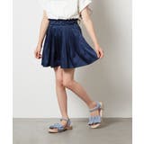 [100-130]サテンプリーツスカート | a.v.v【KIDS】 | 詳細画像3 