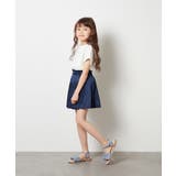 [100-130]サテンプリーツスカート | a.v.v【KIDS】 | 詳細画像4 