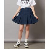 [140-150]【インパン付】タックプリーツスカート | a.v.v【KIDS】 | 詳細画像3 