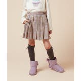 [160]【インパン付き】タックプリーツスカート | a.v.v【KIDS】 | 詳細画像24 