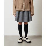 ダークグレー | [110-130]タックフレアスカート | a.v.v【KIDS】