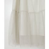 [160]ラメチュールティアードロングスカート | a.v.v【KIDS】 | 詳細画像6 